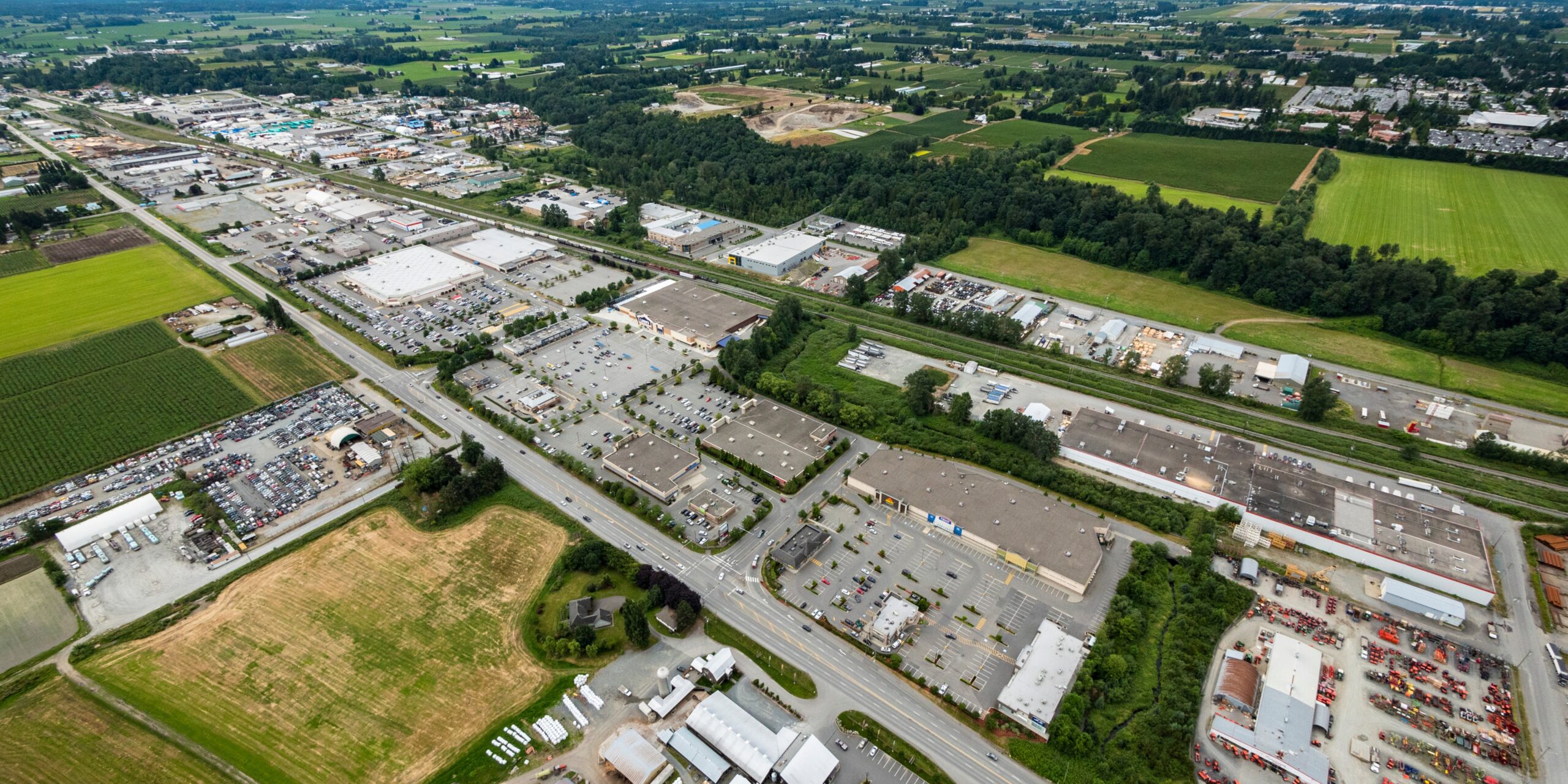 Abbotsford City Bird's Eye View