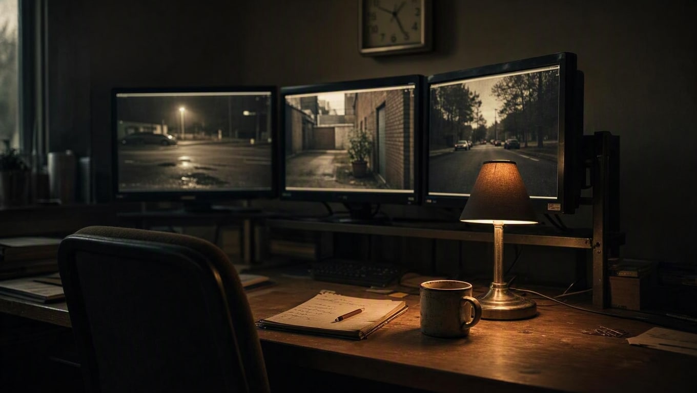 Watching the streets after dark